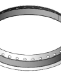 Vertical collar w/out holes